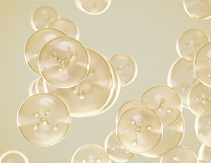 Des bulles translucides flottent dans un fond doux, evoquant une atmosphere legere et aerienne.