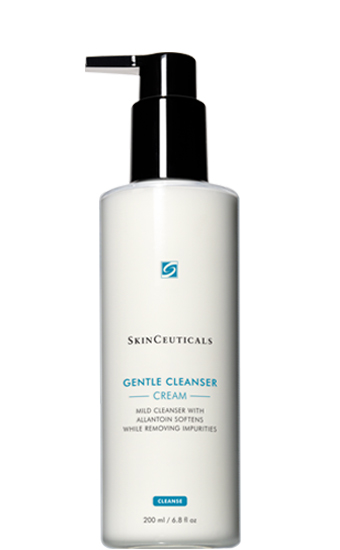 Gentle Cleanser: Lait nettoyant doux, adoucit la peau tout en éliminant le maquillage et les impuretés