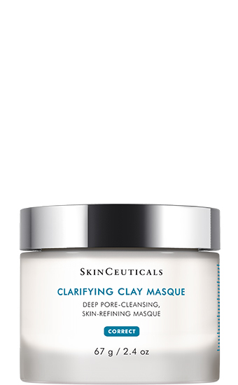 Clarifying Clay Masque:   Masque à l'argile pour les peaux mixtes, grasses et à imperfections
