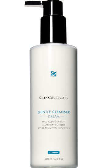 Gentle Cleanser: Lait nettoyant doux, adoucit la peau tout en éliminant le maquillage et les impuretés